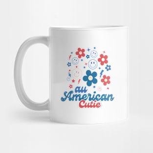 Au American Cutie 4th Of July Usa Mug